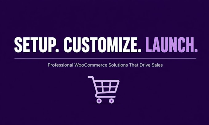 setup, customize and configure wordpress woocommerce store