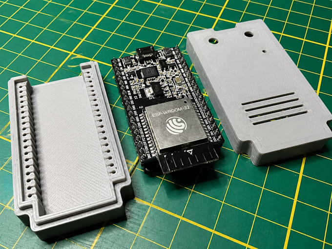 design pcb, esp32, arduino, stm32, 3d printable enclosure and product casing