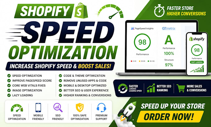 do shopify speed optimization and increase shopify speed shopify store