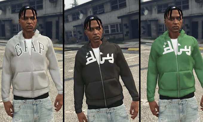 create fivem clothing, eup, custom clothes, fivem kuttes, vest, fivem ped