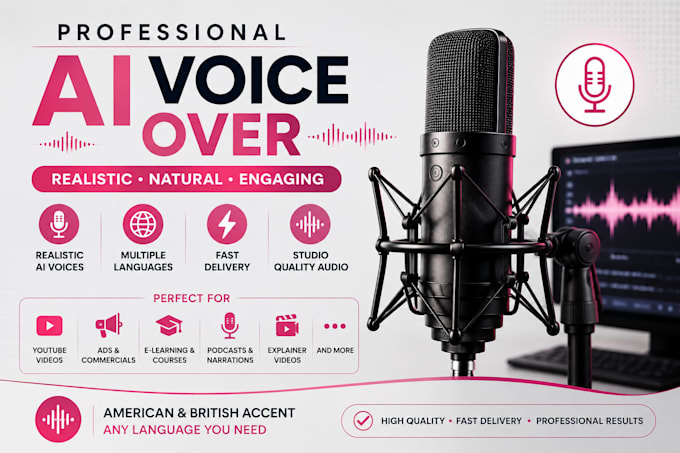 create ai voice over from your text