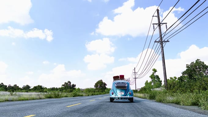 create custom beamng mod map track custom vehicle