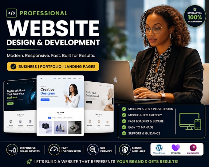 create a personal portfolio or business portfolio website