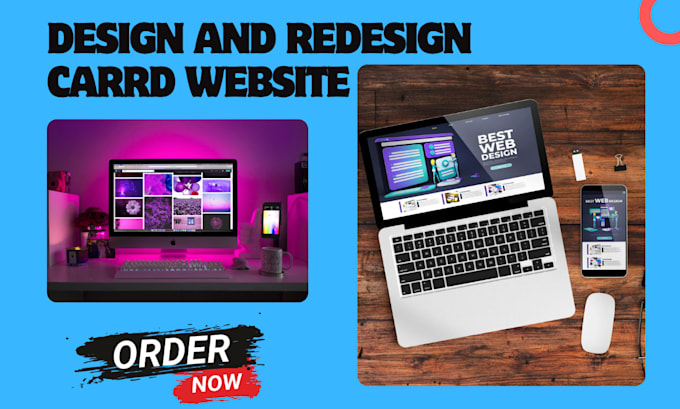 design and redesign carrd website