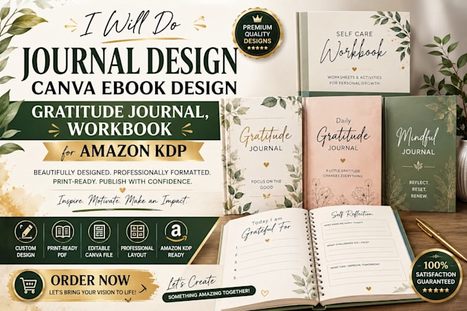 do journal design,canva ebook design gratitude journal,workbook for amazon kdp