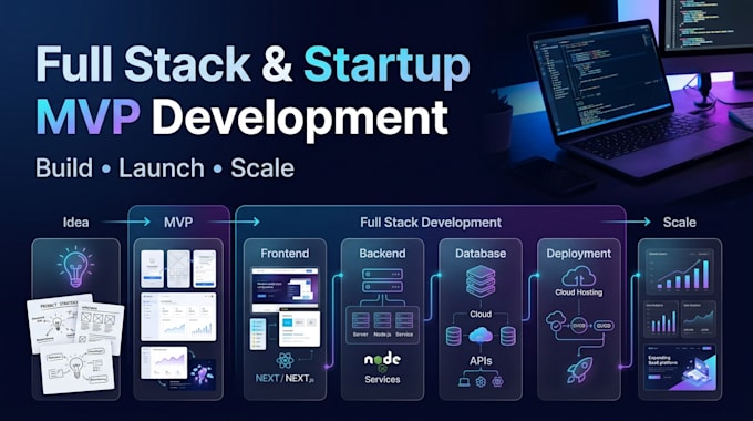 be your next js developer for saas and startup mvp development