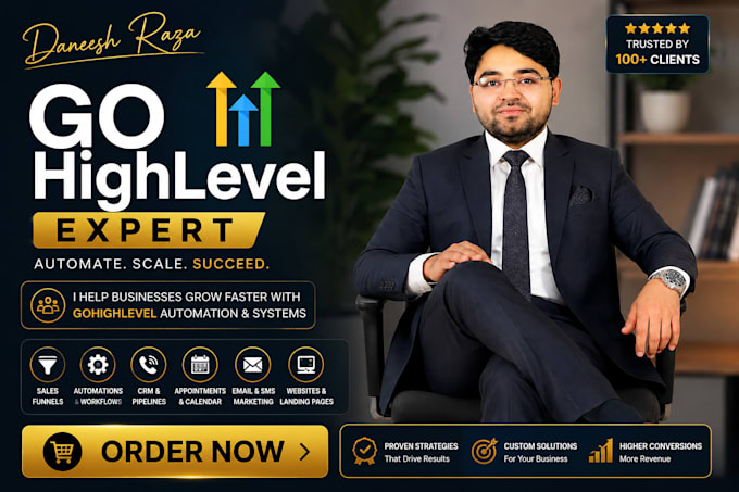 build gohighlevel CRM funnels and automation
