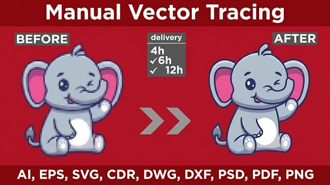 convert image to vector, logo to vector quickly