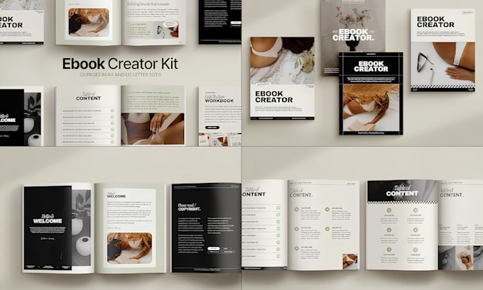 design editable canva ebook, workbook, lead magnet, coaching guide, freebie, PDF