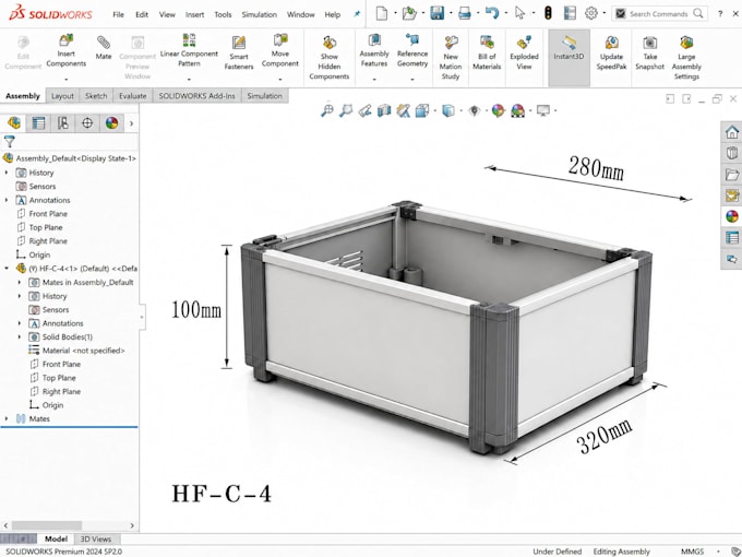 do medical device enclosure cad wearable prototype solidworks fusion360 model