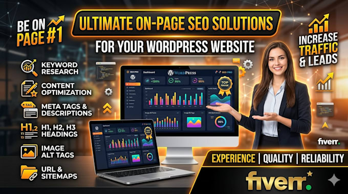 do wordpress onpage SEO optimization for top google ranking