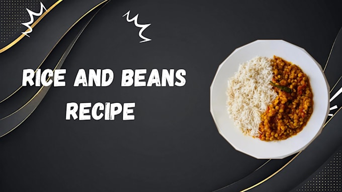 write rice and beans recipe