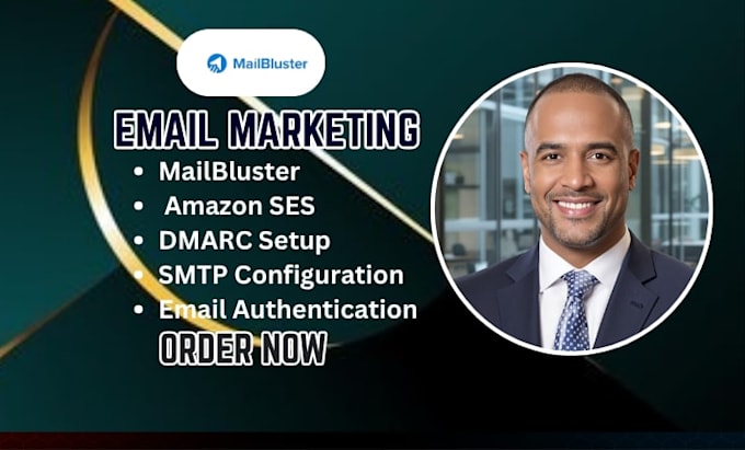 setup mailbluster amazon ses API setup spf dkim dmarc email marketing campaign