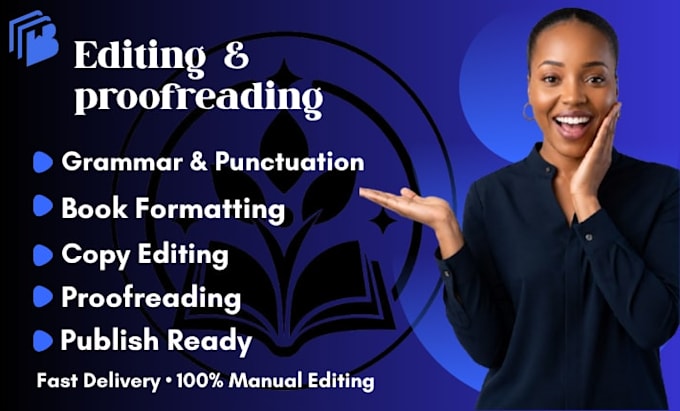 professionally proofread, edit, and format your book for publication