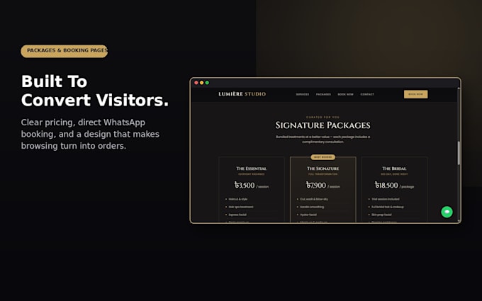 build a modern website for your small business