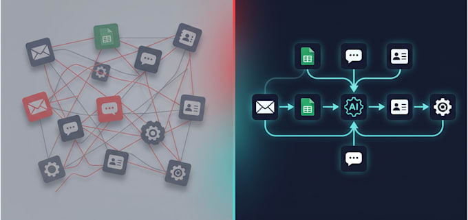build n8n automation, n8n ai agent workflow and api integration