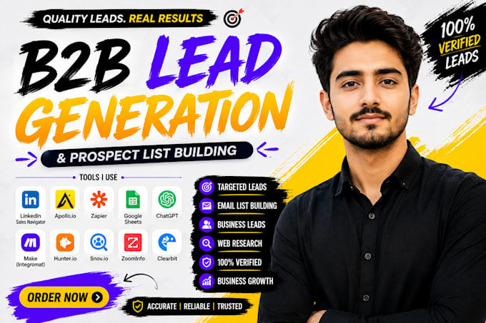 do perfect b2b linkedin lead generation, for any business