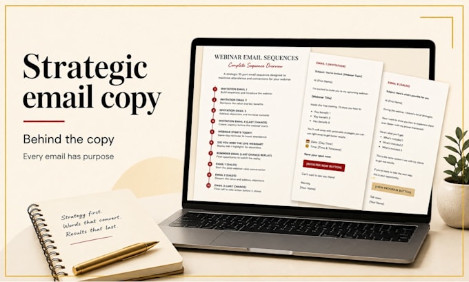 be your coaching email sequence and campaigns email copywriter