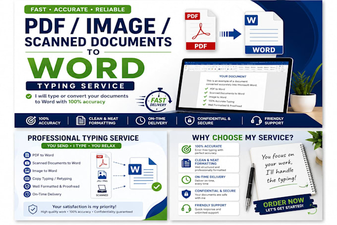 convert PDF, scanned documents and images to word
