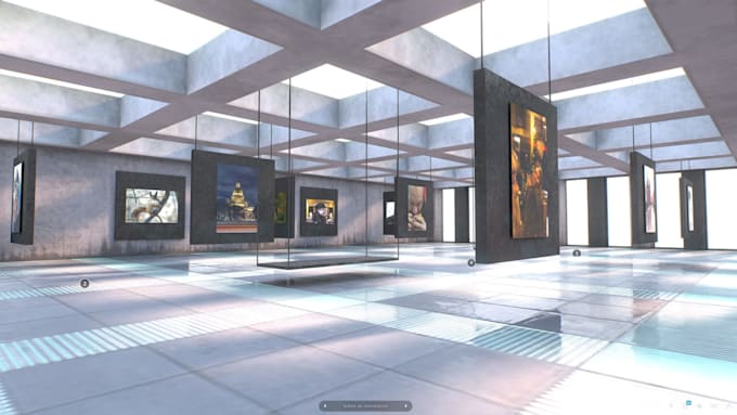 design immersive 3d museums, showrooms, and art galleries