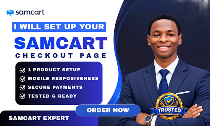 set up your professional samcart checkout page