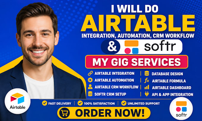do airtable integration, airtable automation, airtable crm workflow, softr crm