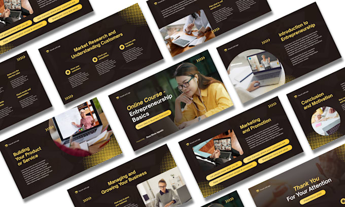design a professional webinar powerpoint presentation