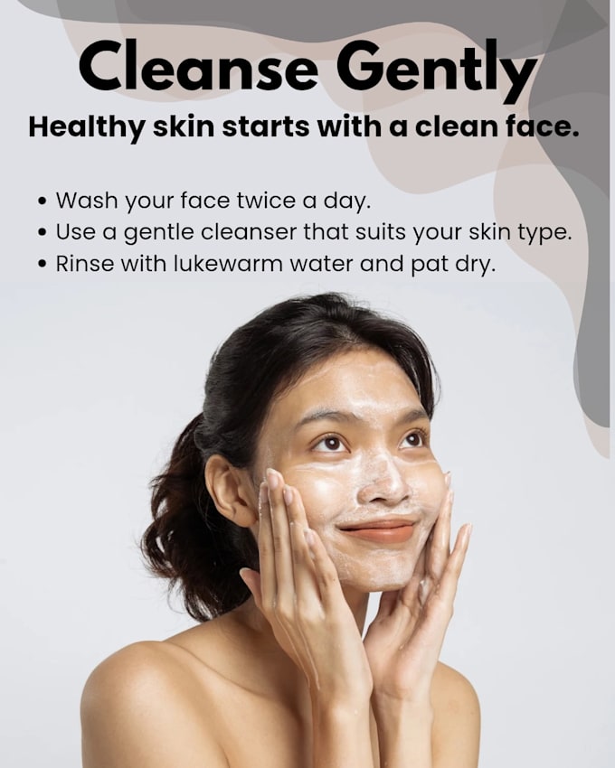 design aesthetic beauty skincare instagram carousel posts