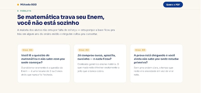 create a main page for you