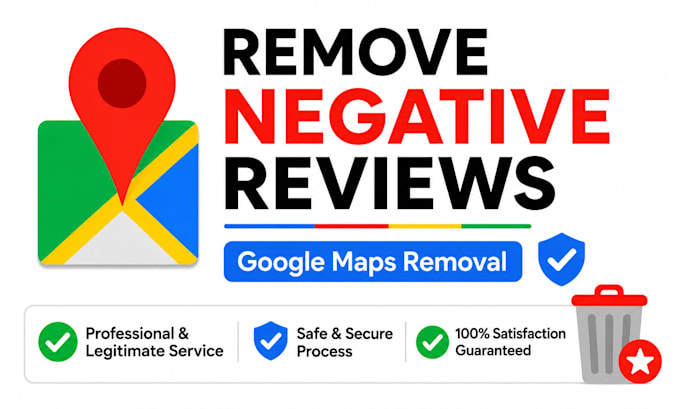 remove fake harmful google maps business reviews