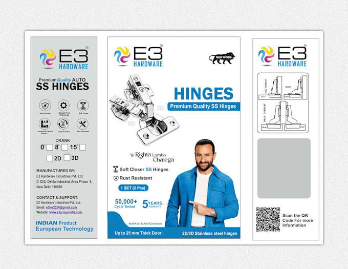 design professional product packaging and catalogue