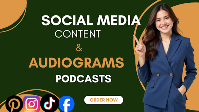 create audiograms and social media content for podcasts