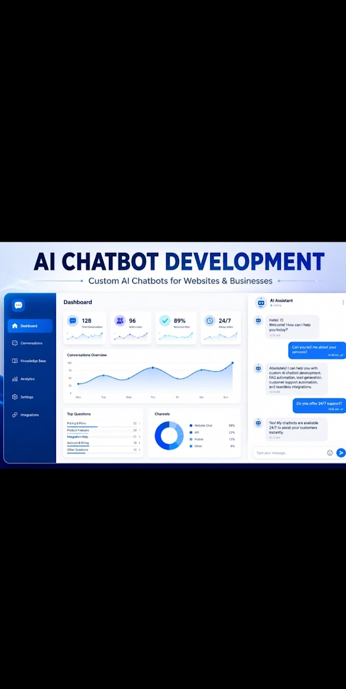 build a custom ai chatbot for your business
