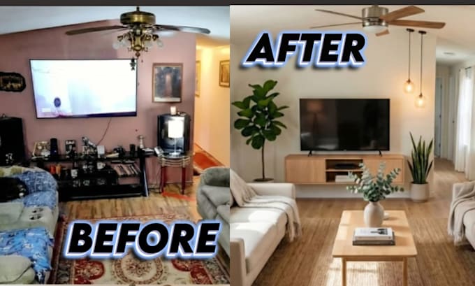 do realistic virtual staging for your property photos
