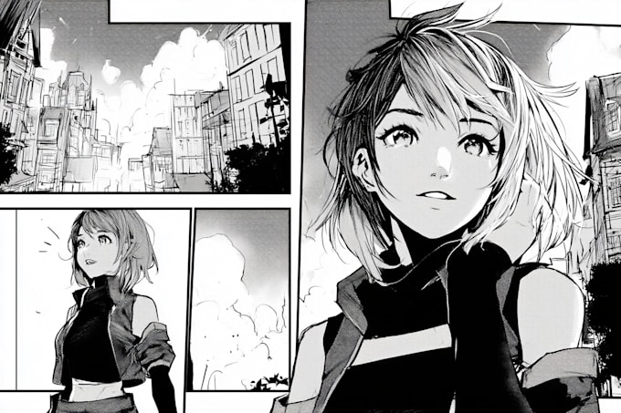 draw professional manga art style