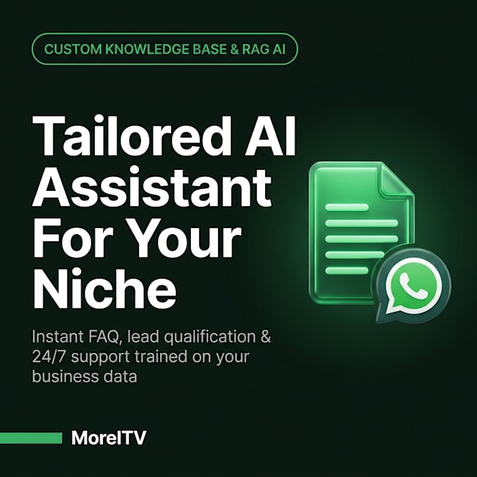 build a custom ai whatsapp chatbot for customer support