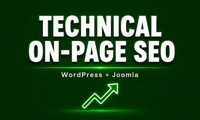 do technical on page seo for wordpress or joomla