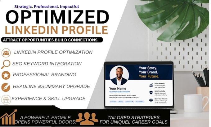 create, transform, revamp your linkedln profile and business page