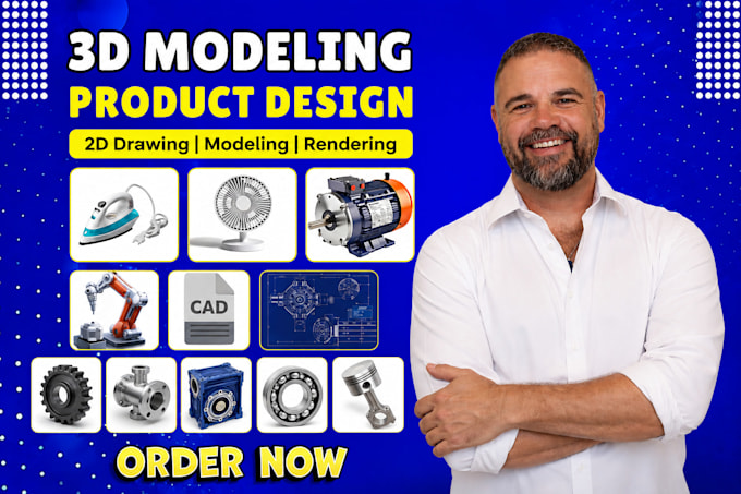 3d cad design product mechanical 3d modeling stl files 3d print manufacturing