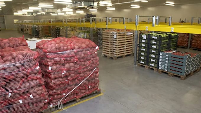 design 3d food processing factory, warehouse and production plant design