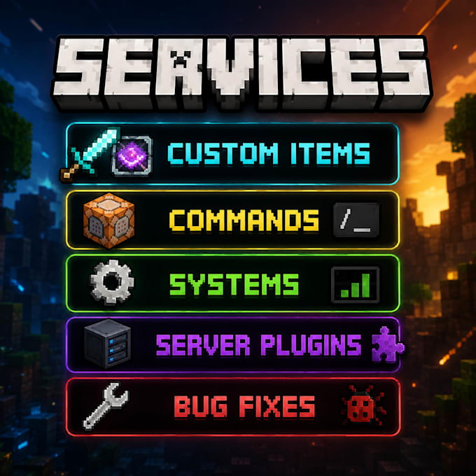 create custom minecraft fabric mods and spigot plugins