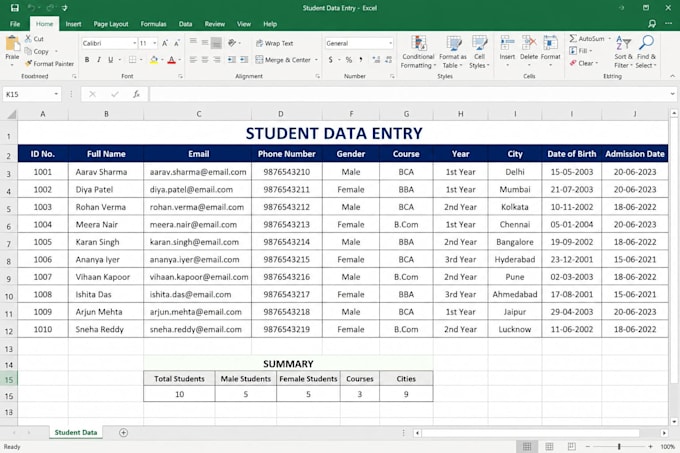 do accurate data entry, excel, copy paste, and web research