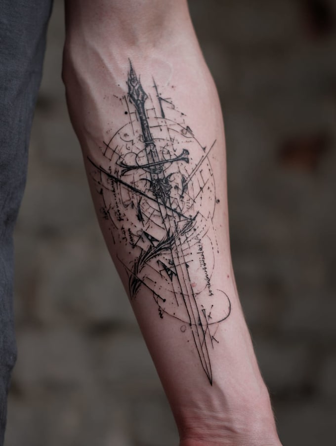 design professional tattoo and custom tattoo