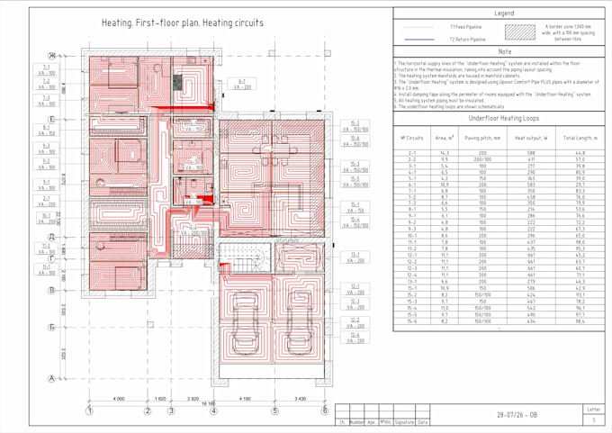 design a hydronic heating system for your home