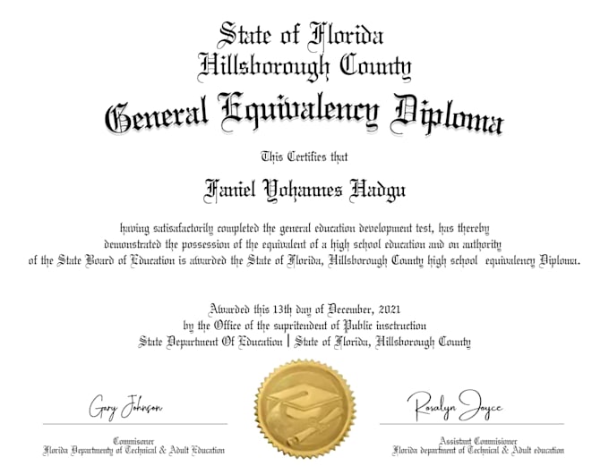 do diploma design, ged certificate, high school transcript, custom certificate