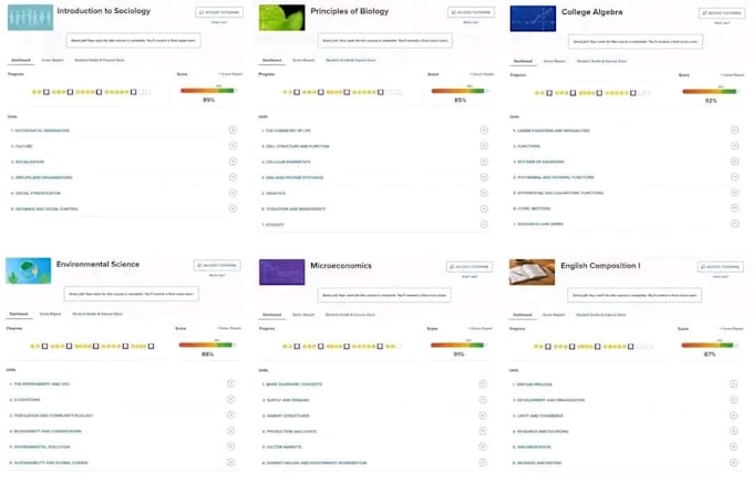 help complete sophia learning courses