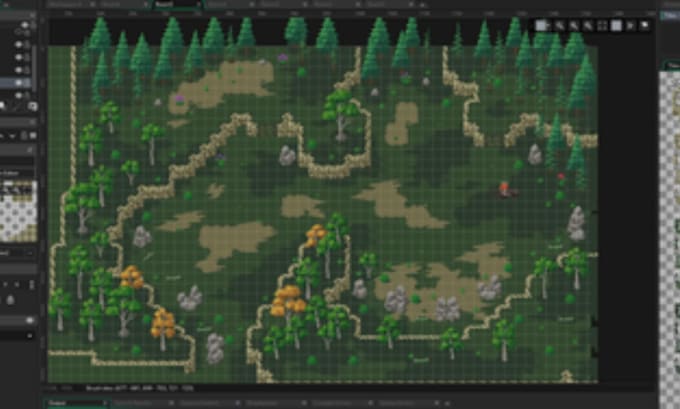 do top down pixel art indie game map 2d game background assets top down tileset