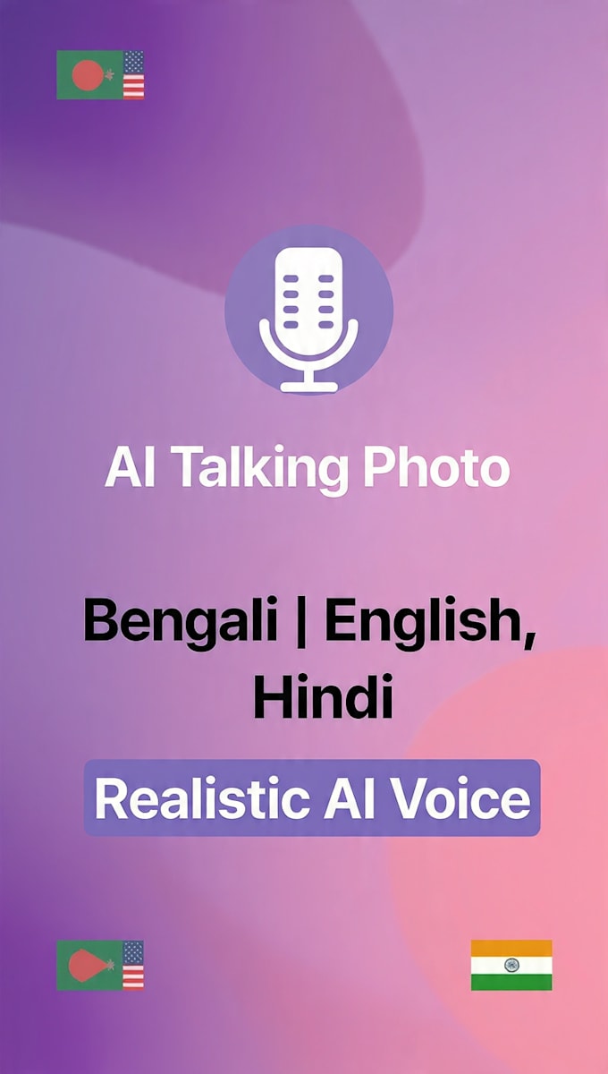 create ai talking photo video with realistic voice