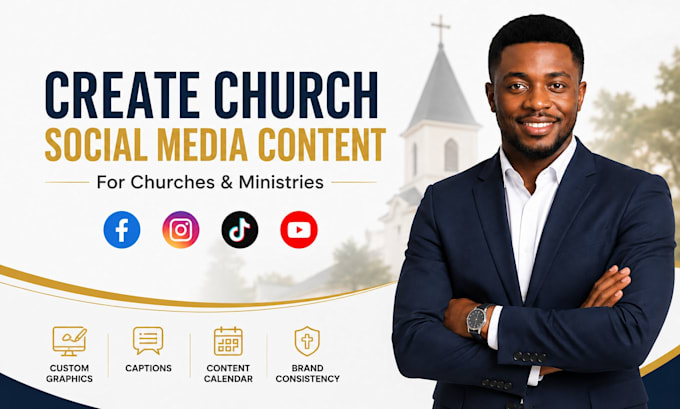 create engaging social media content for churches and ministries