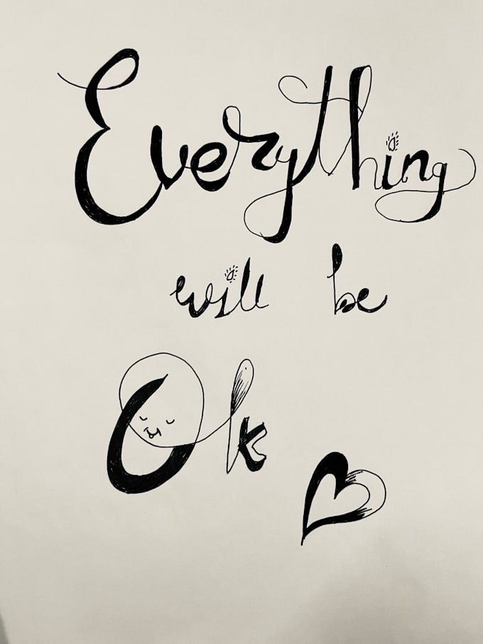 handwrite english german multilingual notes letters and any text